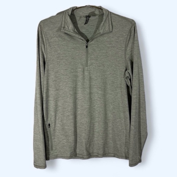 Vuori Ease Performance Pullovers Men Large Green